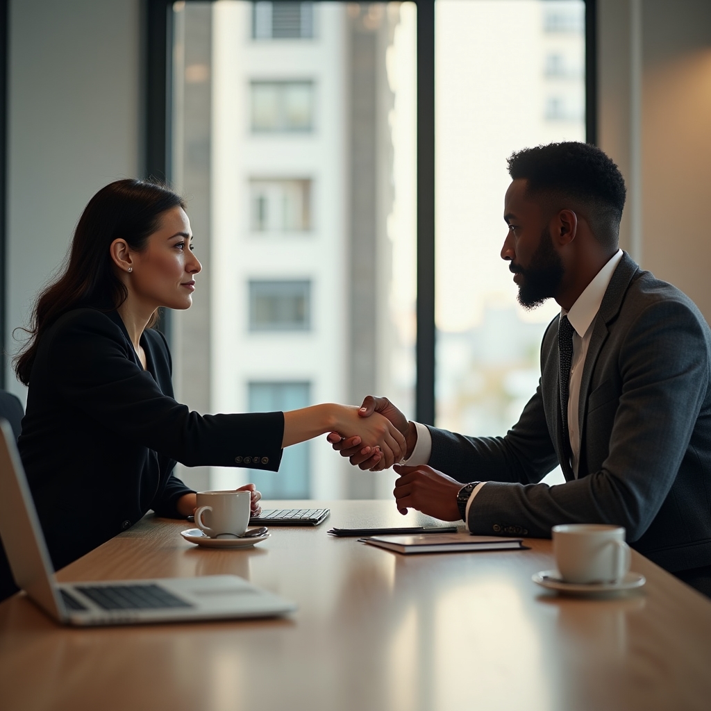 Reunión inicial de diagnóstico con experto y consultor